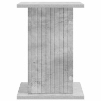 Produktbild för Växtställ Betonggrå 30,5 x 30 x 43 cm Konstruerat trä