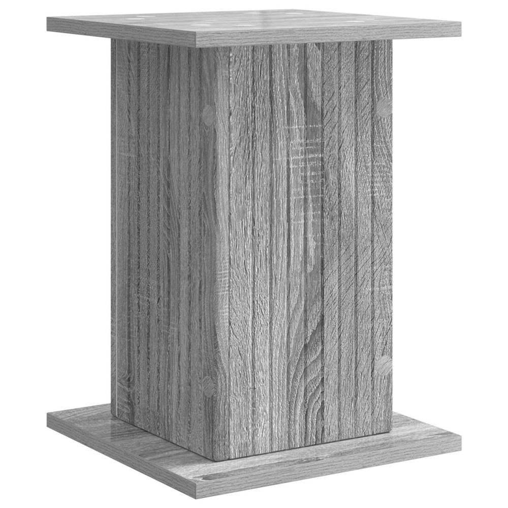 Produktbild för Växtställ Grå sonoma-ek 30,5 x 30 x 43 cm Konstruerat trä