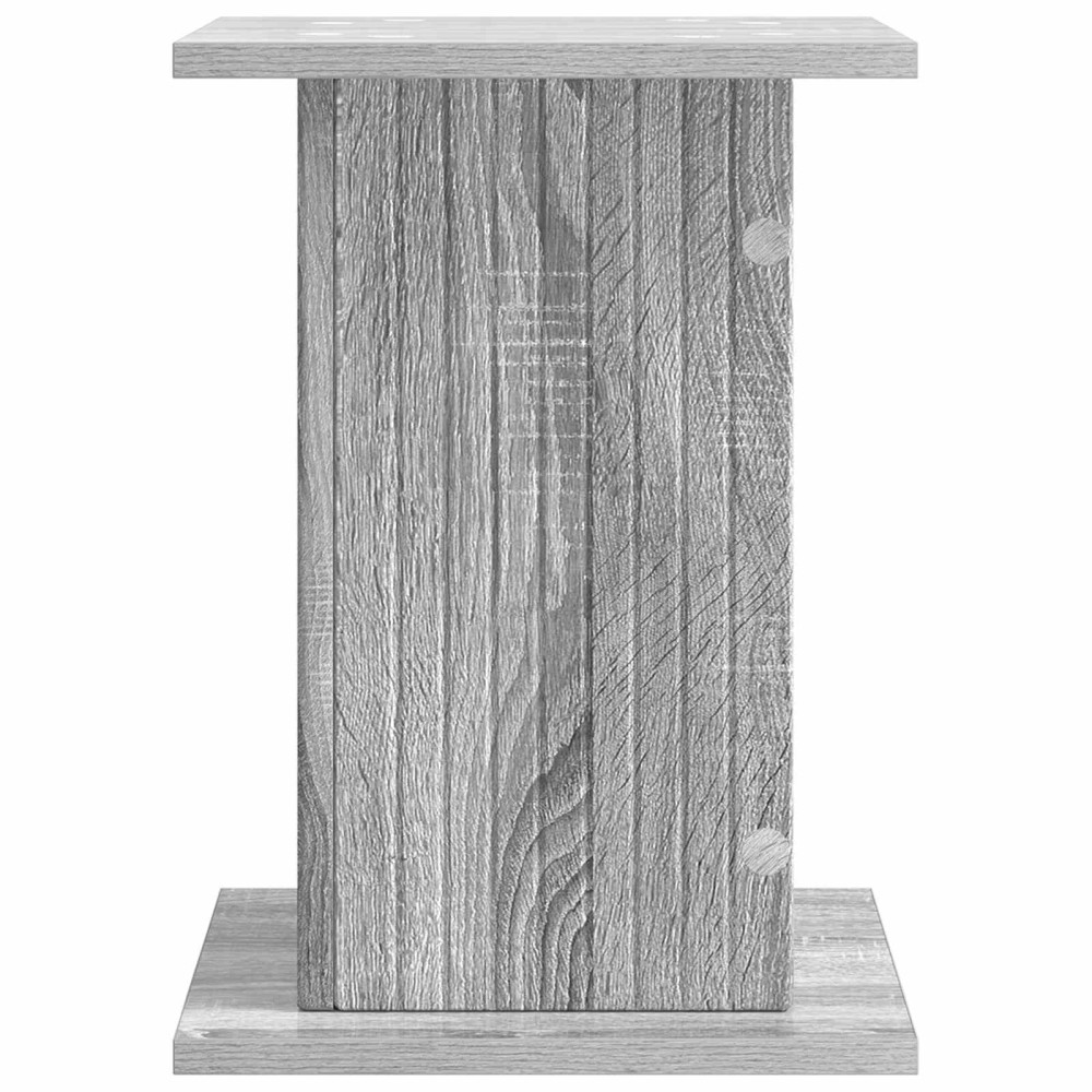 Produktbild för Växtställ 2 pcs Grå sonoma-ek 30,5 x 30 x 43 cm Konstruerat trä