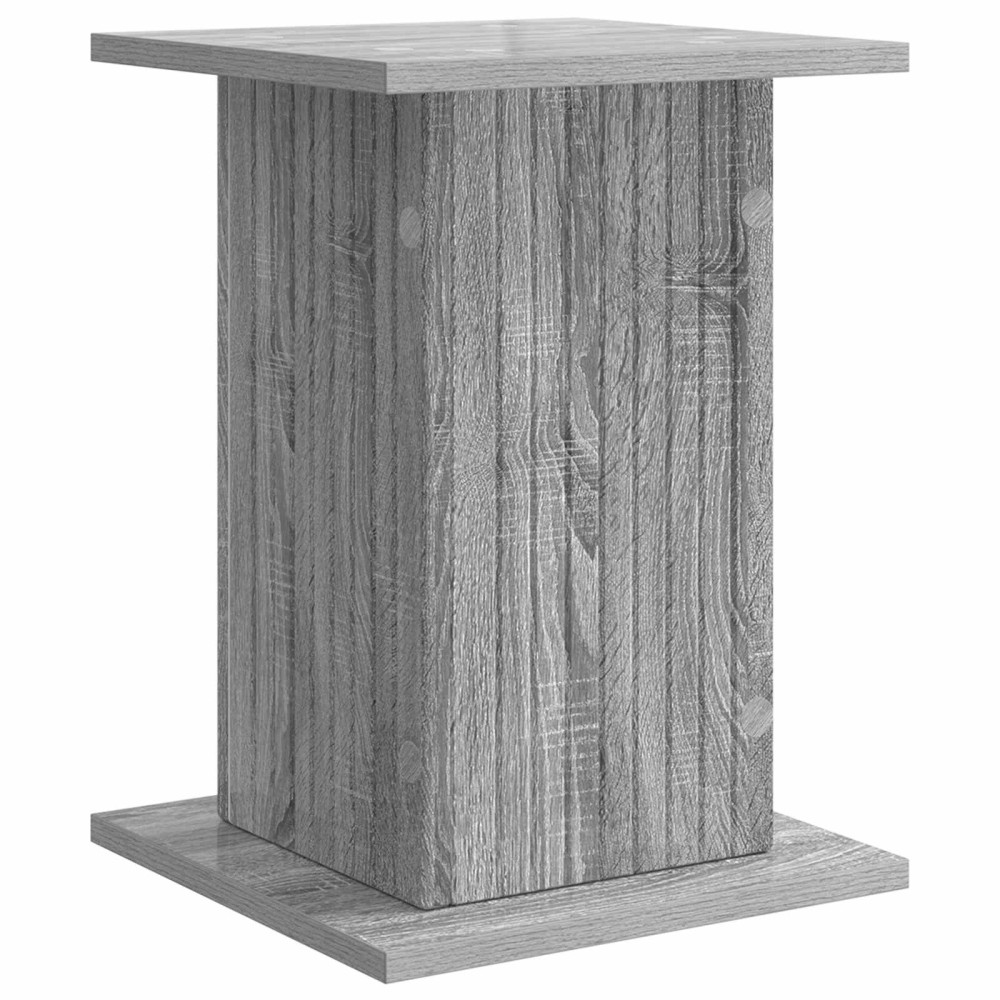 Produktbild för Växtställ 2 pcs Grå sonoma-ek 30,5 x 30 x 43 cm Konstruerat trä