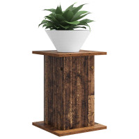 Produktbild för Växtställ Gammalt trä 30,5 x 30 x 43 cm Konstruerat trä