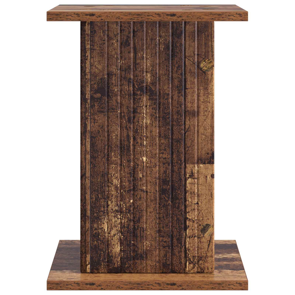 Produktbild för Växtställ 2 pcs Gammalt trä 30,5 x 30 x 43 cm Konstruerat trä