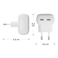 Produktbild för dbramante1928 re-charge Pro strömadapter - platt - USB-C - 20 Watt