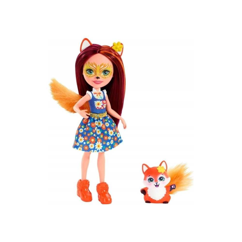 Produktbild för Enchantimals FELICITY FOX-DOCKA, Modedocka, Flicka, 4 År, Fl...