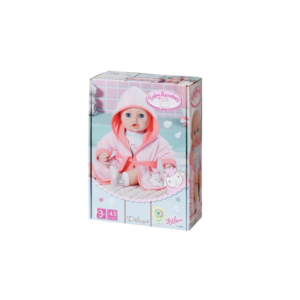 Produktbild för Baby Annabell Deluxe Bath Time, Dukkebadekarsæt, 3 År, 187,5...