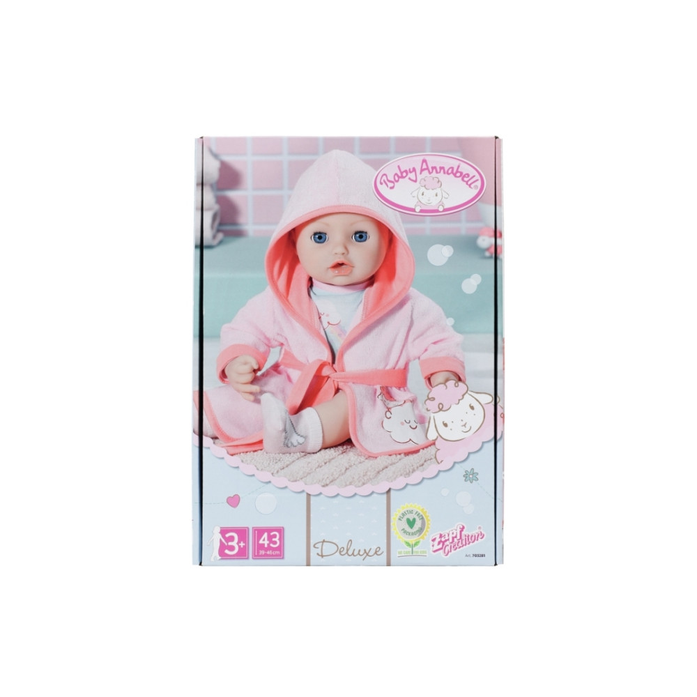 Produktbild för Baby Annabell Deluxe Bath Time, Dukkebadekarsæt, 3 År, 187,5...