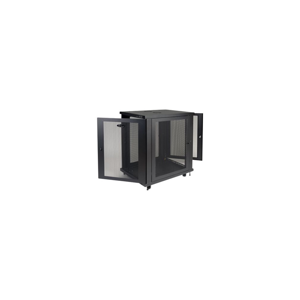 Produktbild för Eaton Tripp Lite Series 18U Rack Enclosure Server Cabinet 33" Deep w/ Doors & Sides - rack - 18U