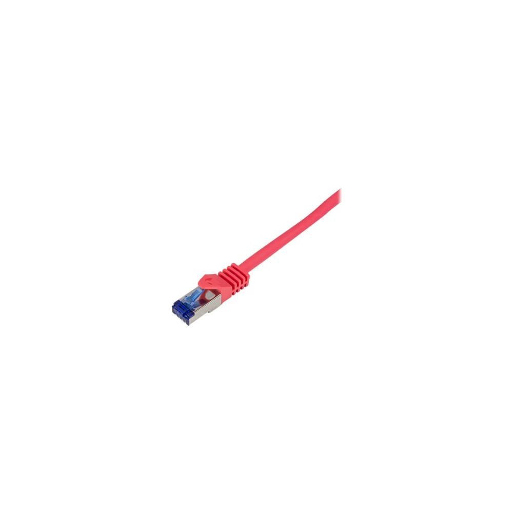 Produktbild för LogiLink Professional Ultraflex - patch-kabel - 3 m - röd, RAL 3018