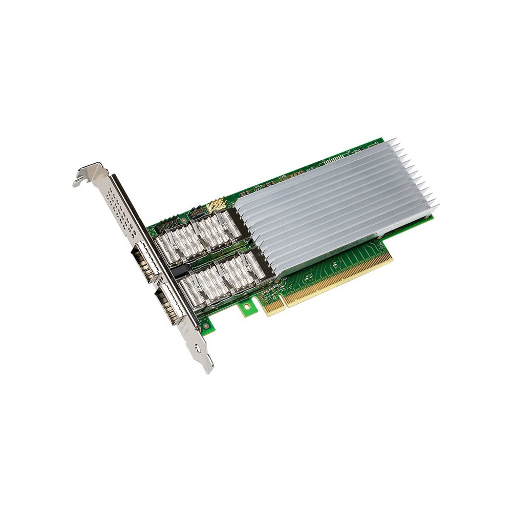 Produktbild för Intel Ethernet Network Adapter E810-CQDA2 - nätverksadapter - PCIe 4.0 x16 - 100 Gigabit QSFP28 x 2