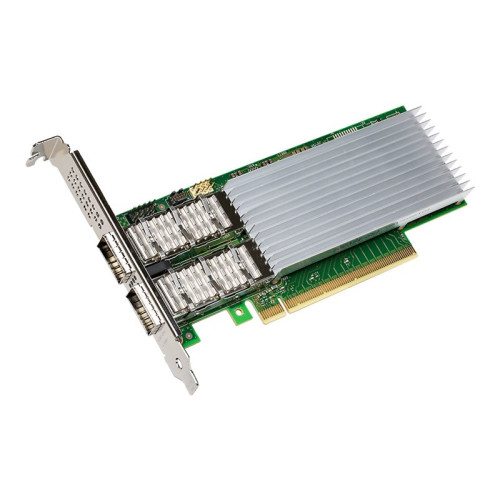 Intel Intel Ethernet Network Adapter E810-CQDA2 - nätverksadapter - PCIe 4.0 x16 - 100 Gigabit QSFP28 x 2