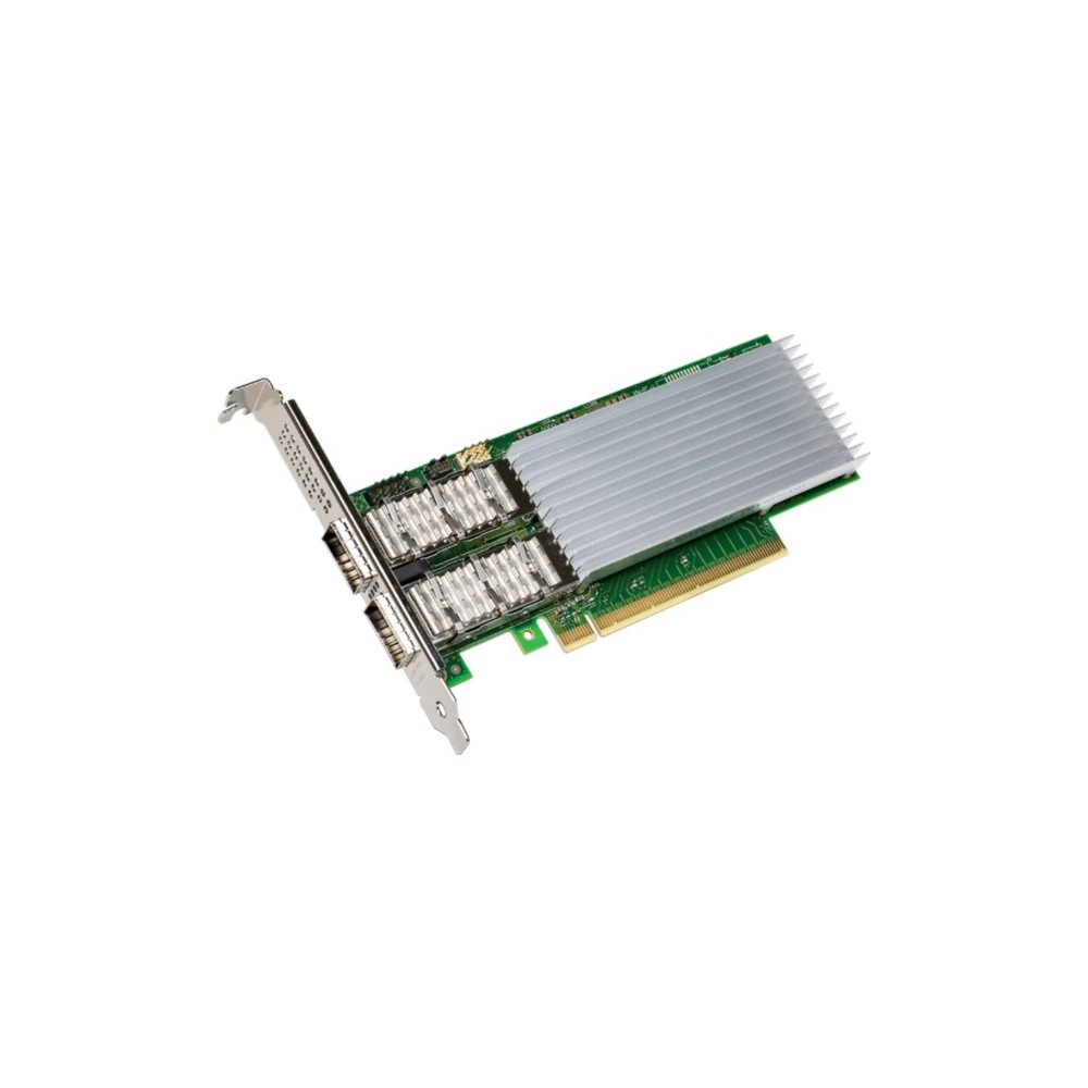 Produktbild för Intel Ethernet Network Adapter E810-CQDA2 - nätverksadapter - PCIe 4.0 x16 - 100 Gigabit QSFP28 x 2