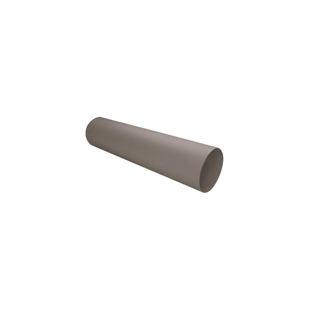 Produktbild för Fresh plastsystem 125, grå PVC, plaströr Ø125 mm, längd 1000...