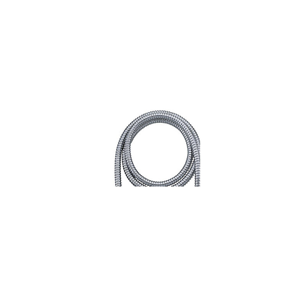 Produktbild för Duschslang 2000 mm metall 2 m x 1/2 cyl/kon omtvinnad metall