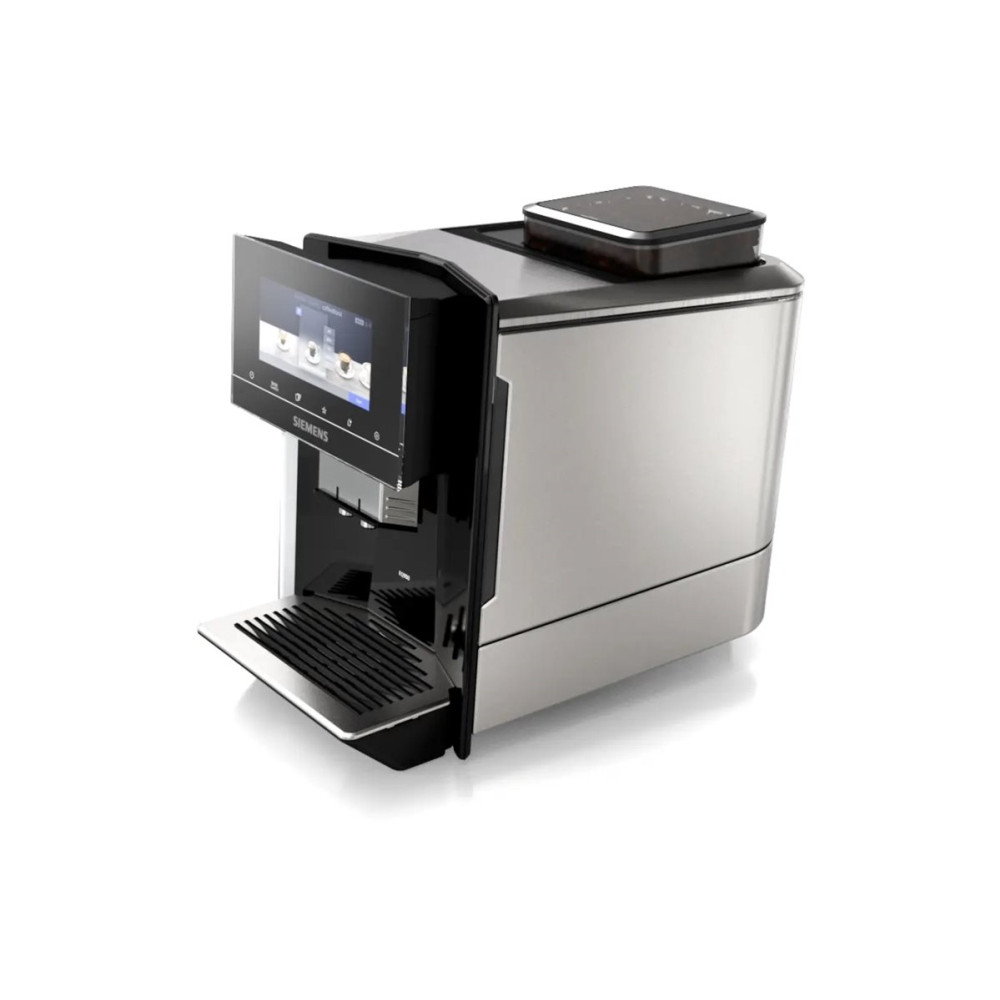 Produktbild för Siemens EQ900 TQ905DF9 - automatisk kaffekokare med mjölkskummare - 19 bar - svart / rostfritt stål
