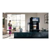 Produktbild för Siemens EQ900 TQ905DF9 - automatisk kaffekokare med mjölkskummare - 19 bar - svart / rostfritt stål