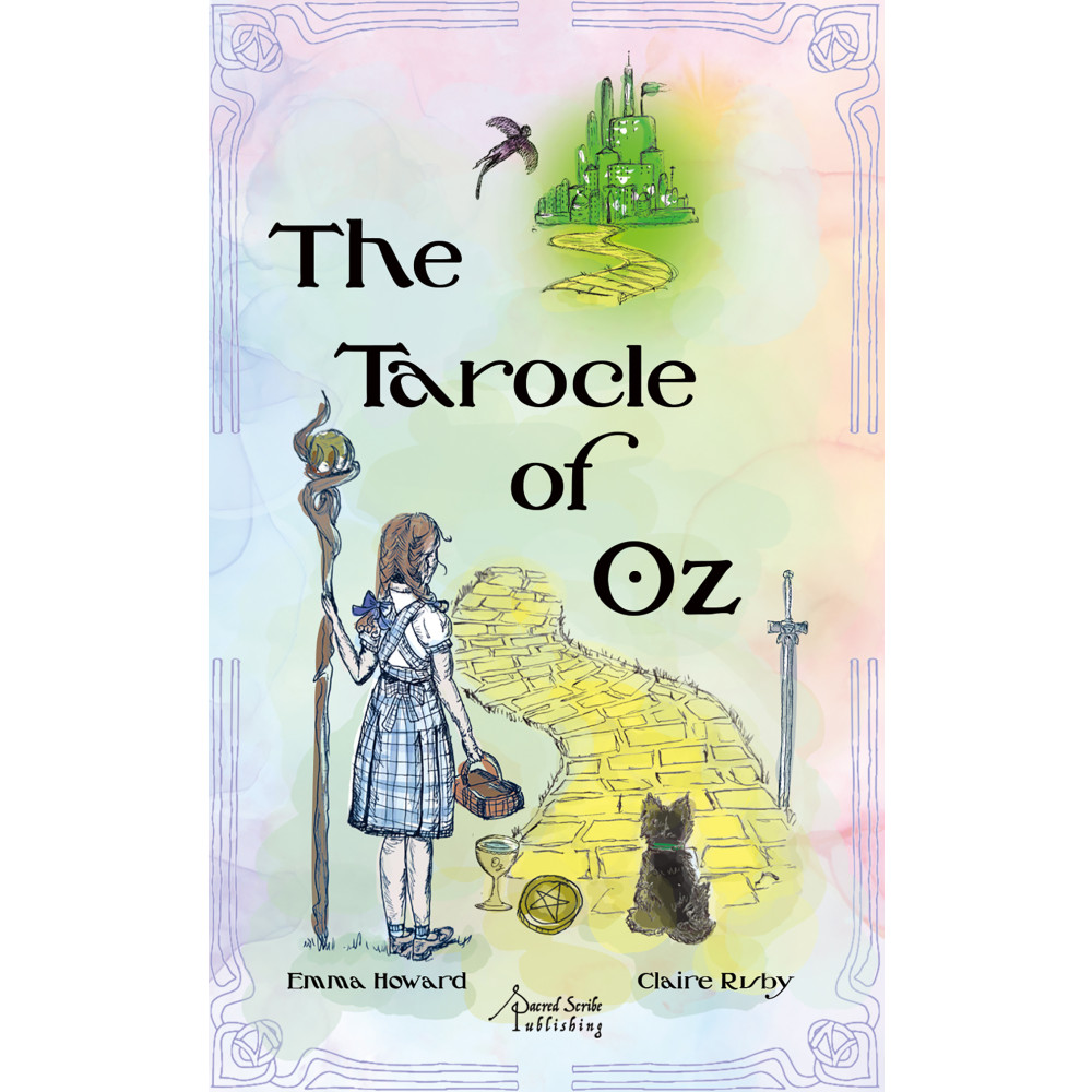 Produktbild för The Tarocle™ of Oz: Journey Over the Rainbow (78 Full-Color Cards and 193-Page Full-Color Guidebook)