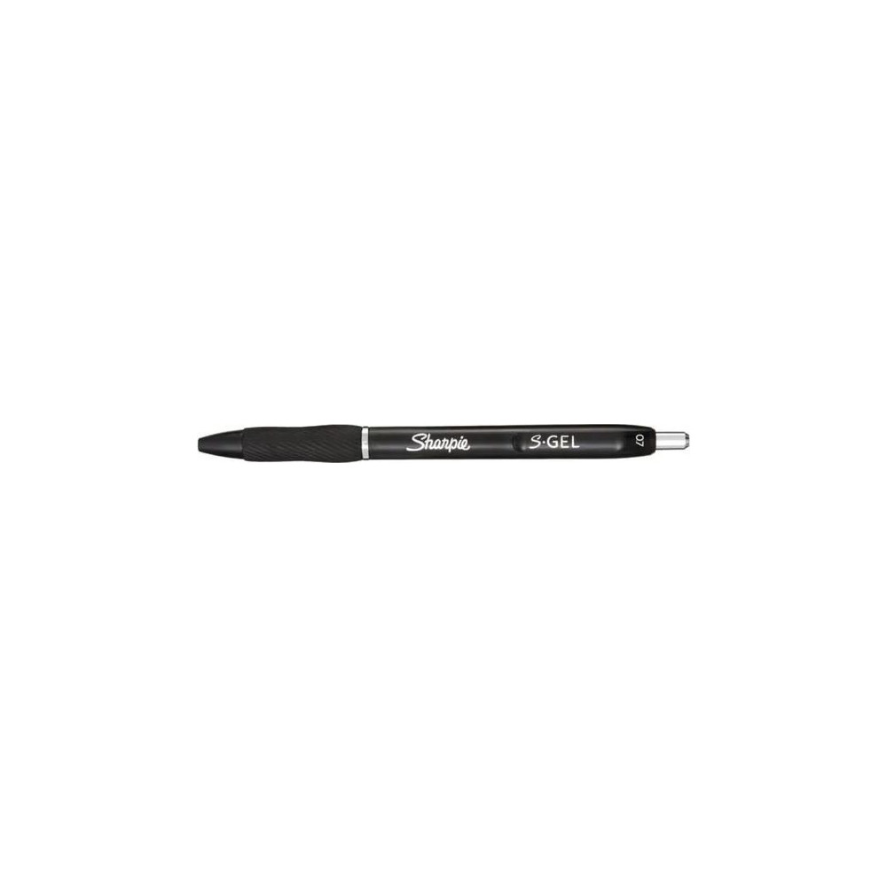 Produktbild för Sharpie S-Gel, Indragbar gelpenna, Svart, Blå, Röd, Svart, M...