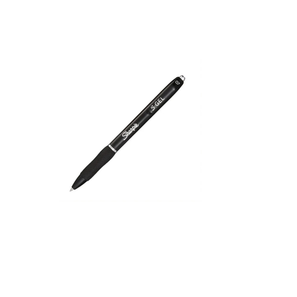 Produktbild för Sharpie S-Gel, Indragbar gelpenna, Svart, Blå, Röd, Svart, M...