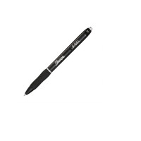 Produktbild för Sharpie S-Gel, Indragbar gelpenna, Svart, Blå, Röd, Svart, M...