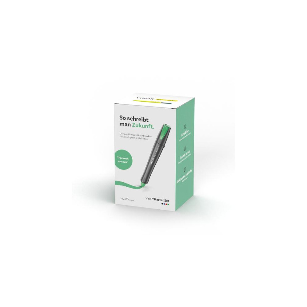 Produktbild för Whiteboardpenna PICA startkit 8/fp