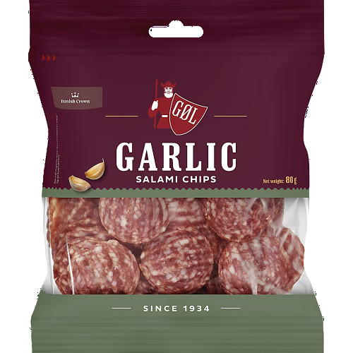 Göl Garlic Salami Chips 80g