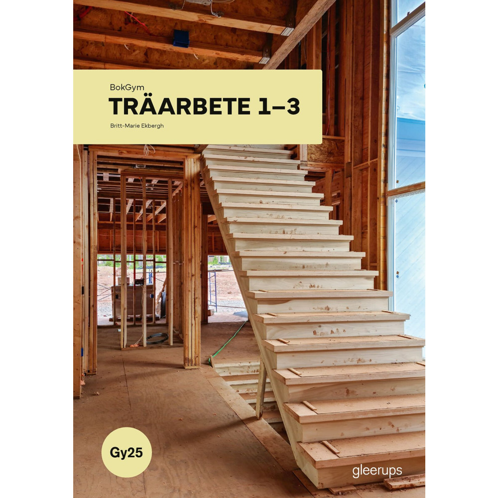 Produktbild för BokGym Träarbete 1-3, bok, Gy25 (bok, spiral)