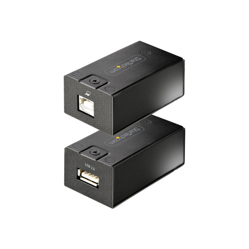 StarTech.com StarTech.com USB 2.0 Extender over Cat5e/Cat6 Cable (RJ45), 492ft/150m USB Over Ethernet Extender/Adapter Kit - Externally Powered USB Extender, USB to Ethernet Converter, 480 Mbps, Rugged Metal Housing (C15012-USB-EXTENDER) - USB-förlängningskabel - USB 