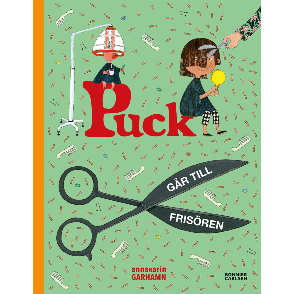 Produktbild för Puck går till frisören (inbunden)