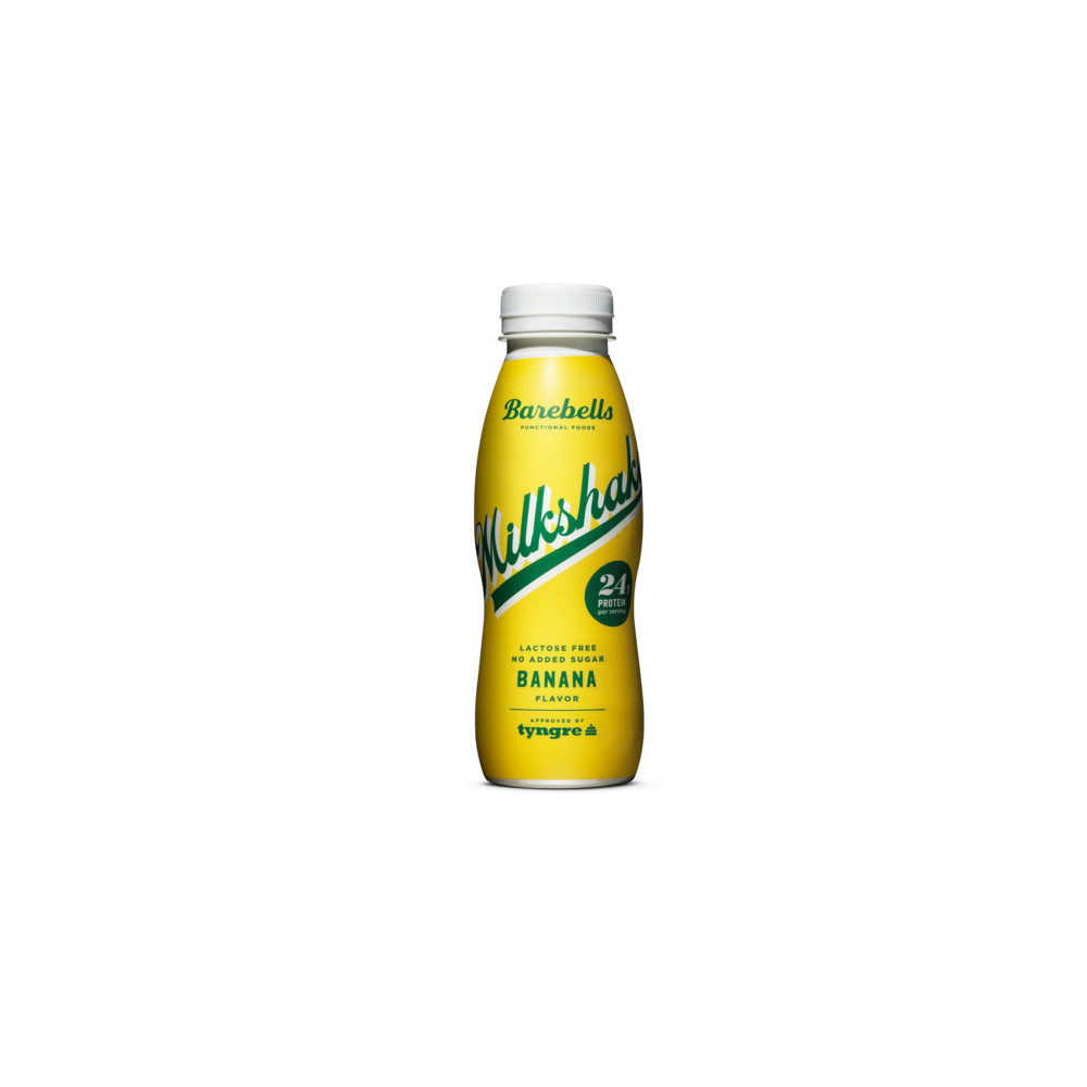 Produktbild för Barebells Milkshake Banana 330 ml