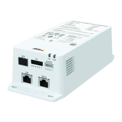 Axis Communications AXIS TU8003 - strömtillförsel - mellanliggande anslutning - 90 Watt - TAA-kompatibel