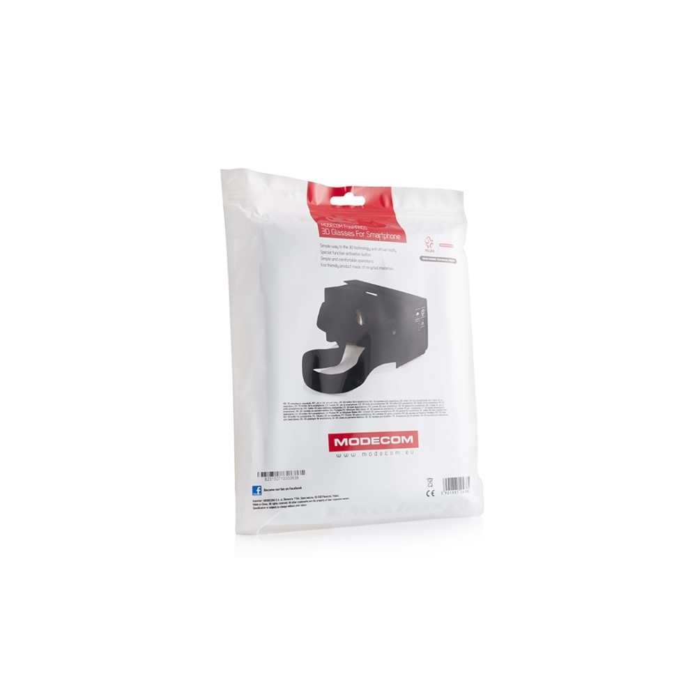 Produktbild för MODECOM FreeHANDS MC-G3DC - headset med virtuell verklighet för mobiltelefon