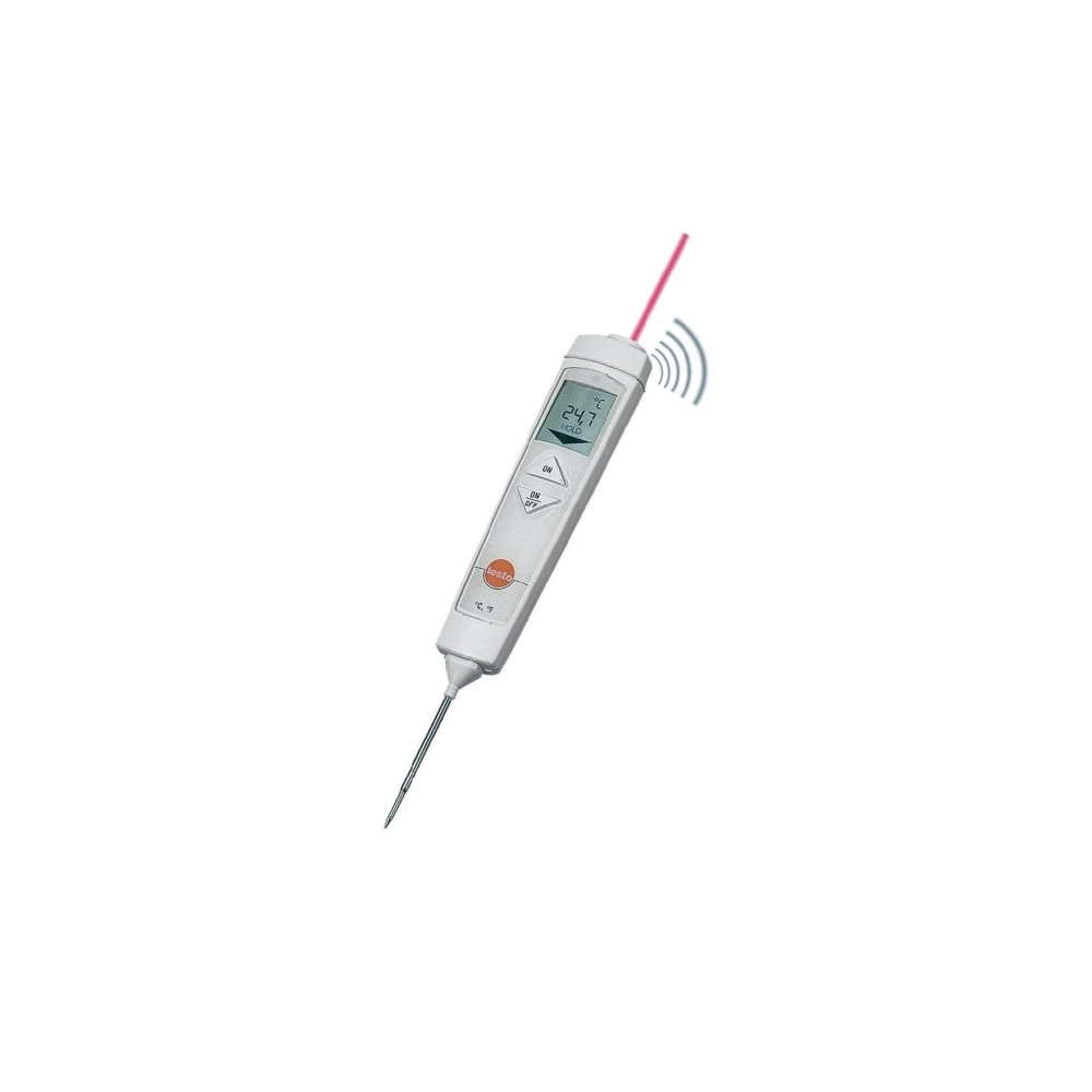 Produktbild för testo 826-T4 infraröd termometer Optik 6:1 -30 till +300 °C...