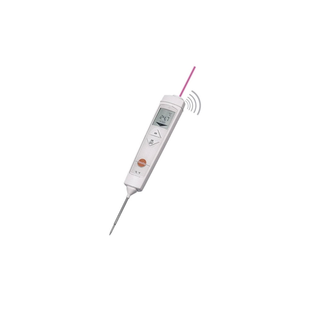 Produktbild för testo 826-T4 infraröd termometer Optik 6:1 -30 till +300 °C...