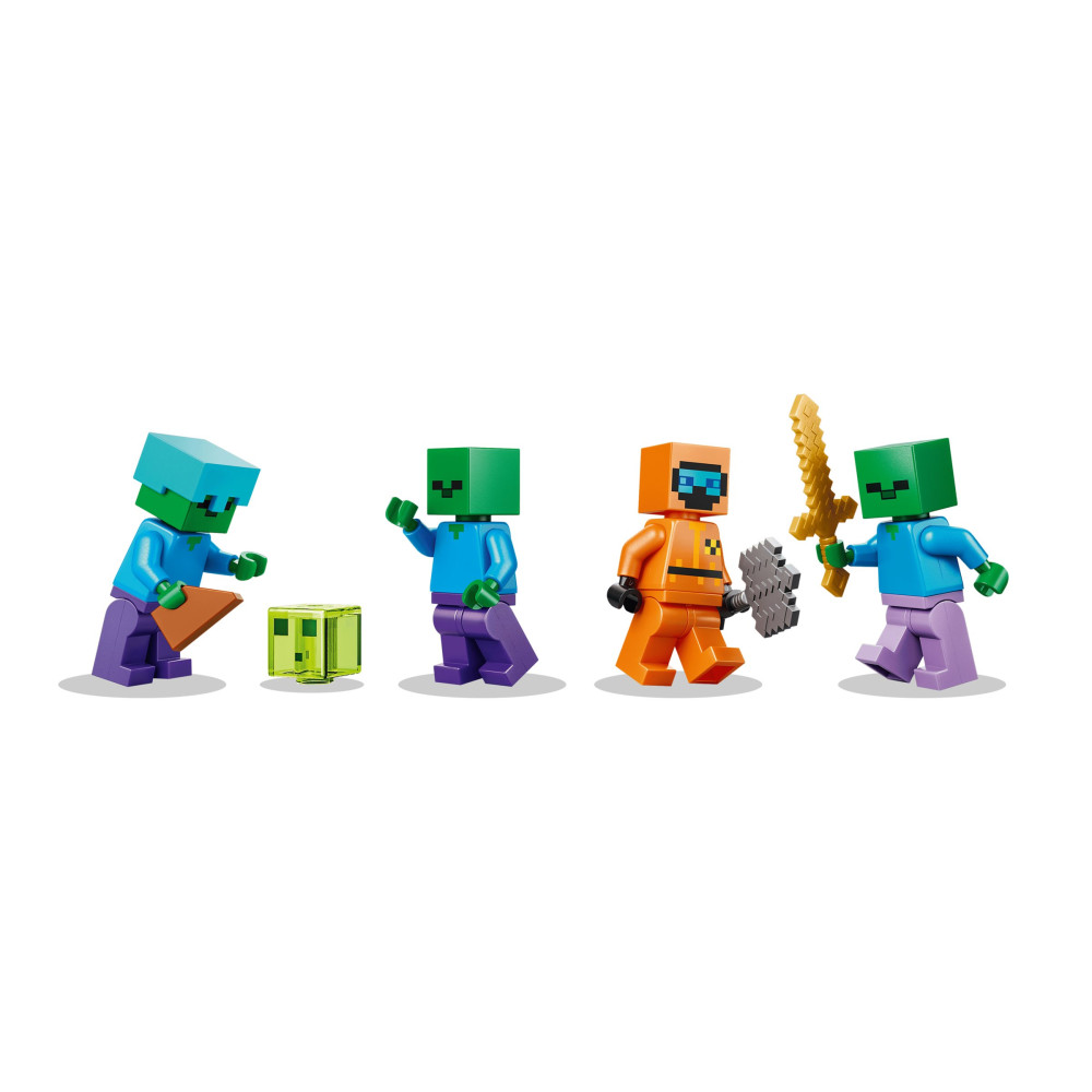 Produktbild för LEGO Minecraft 21587 - Zombie Dungeong - byggsats