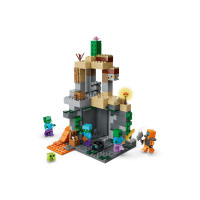 Produktbild för LEGO Minecraft 21587 - Zombie Dungeong - byggsats
