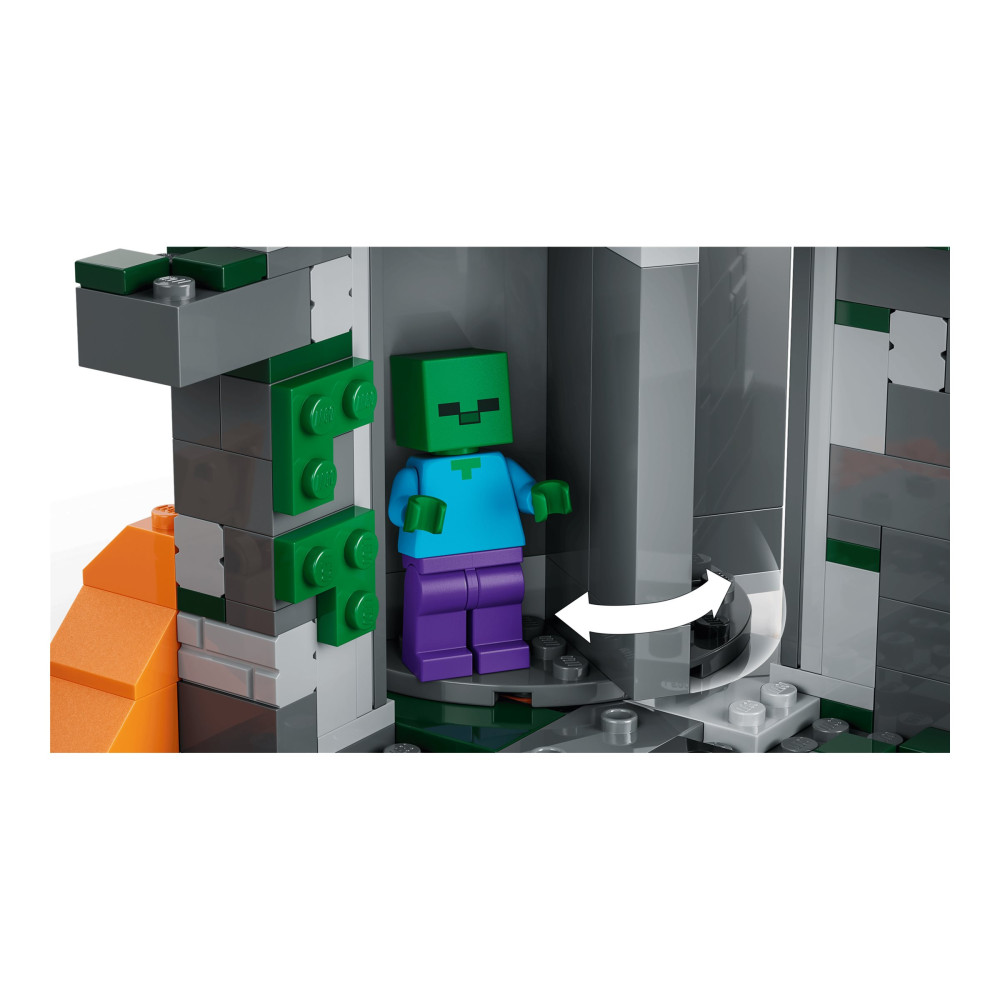 Produktbild för LEGO Minecraft 21587 - Zombie Dungeong - byggsats