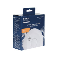 Produktbild för Antalis Optinis rök- och värmelarm Nordic Quality 1 st / 189...