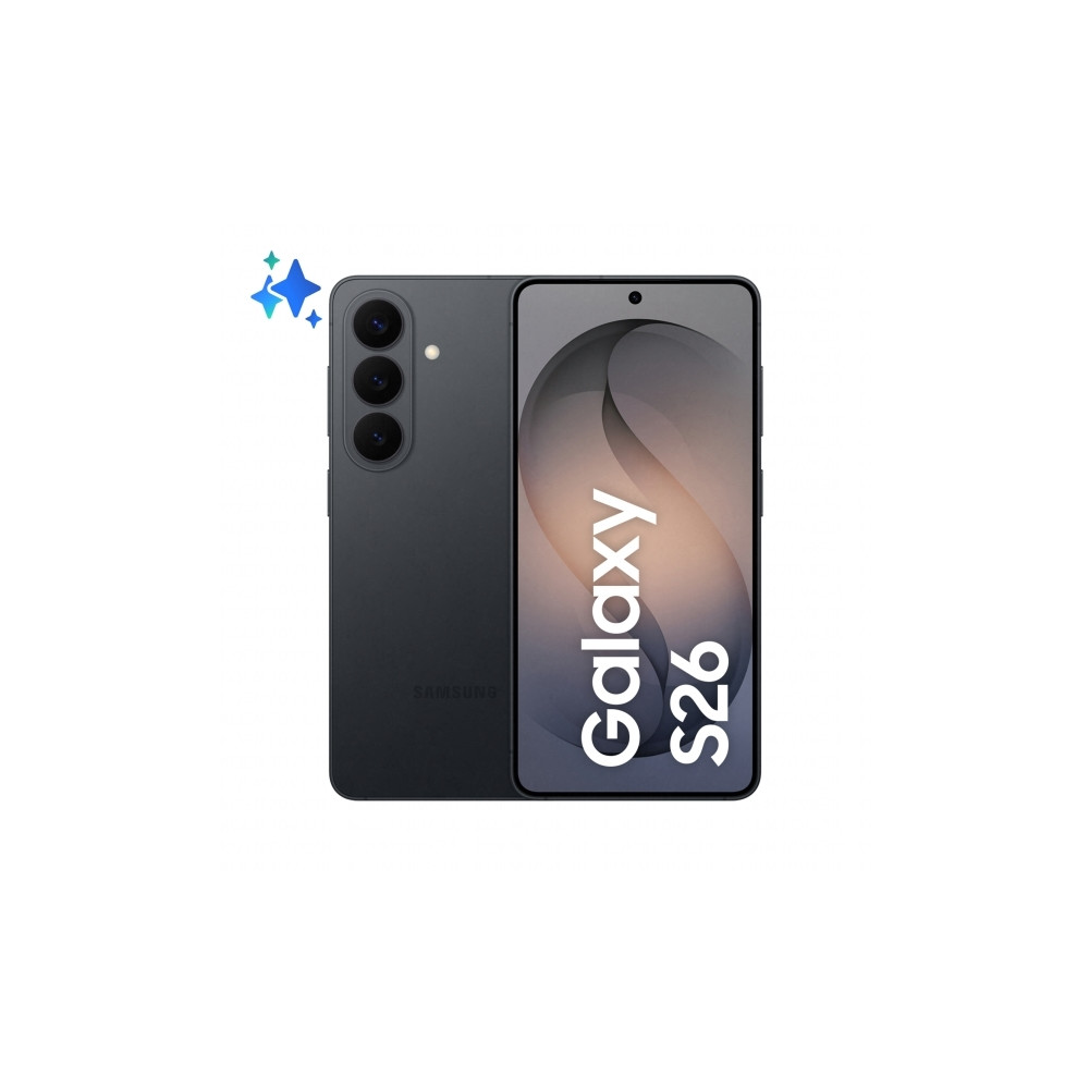Produktbild för Samsung Galaxy S26 - svart - 5G pekskärmsmobil - 512 GB - GSM