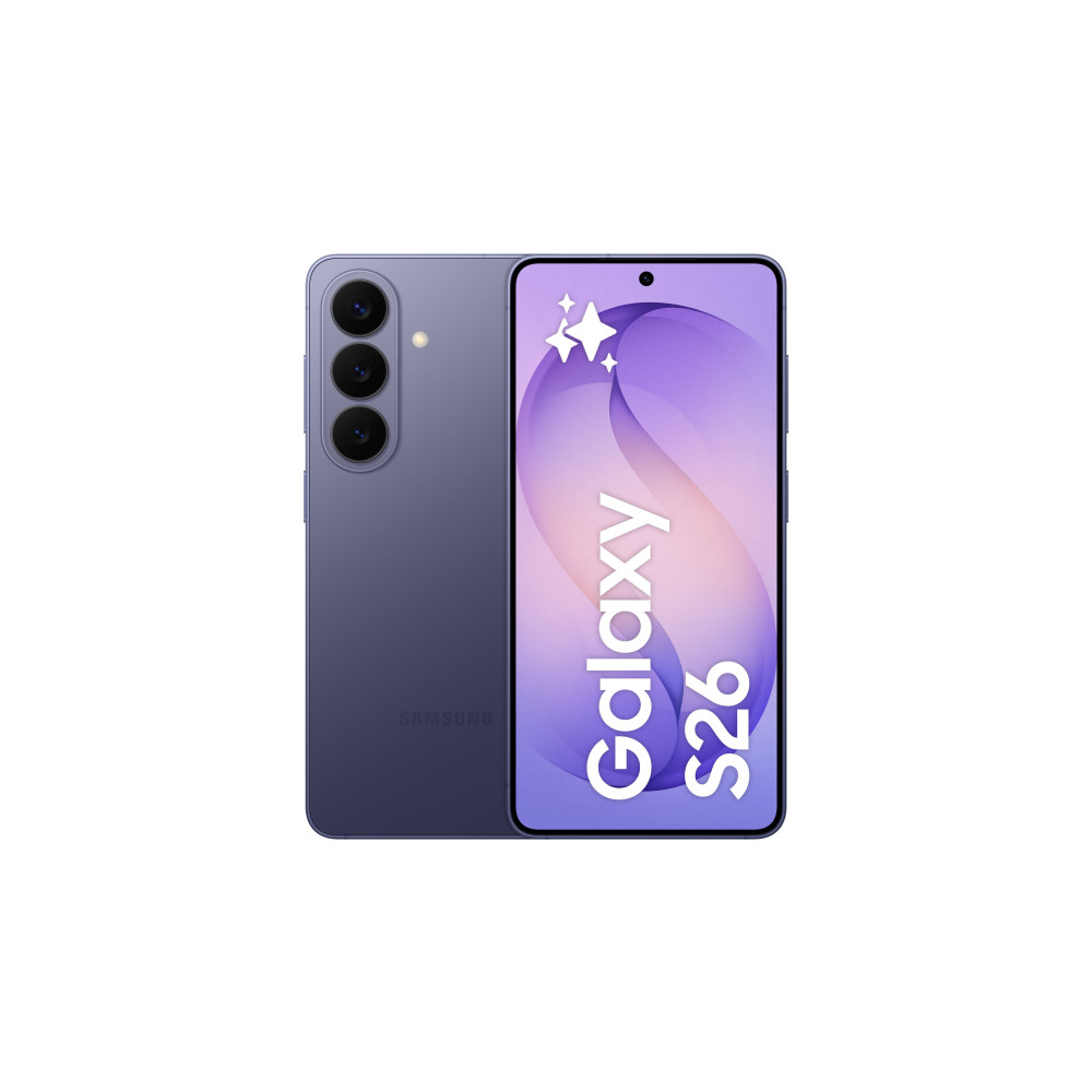 Produktbild för Samsung Galaxy S26 - koboltviolett - 5G pekskärmsmobil - 512 GB - GSM