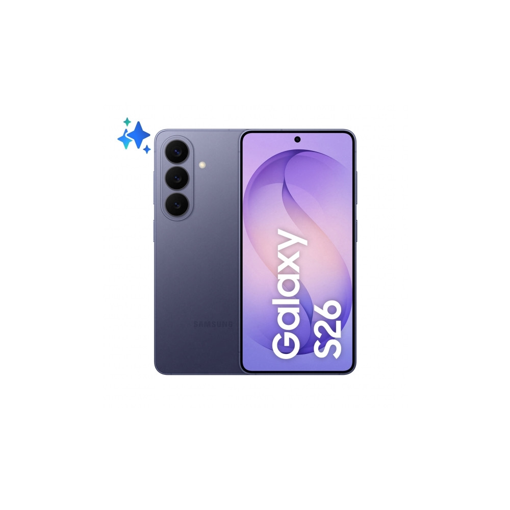 Produktbild för Samsung Galaxy S26 - koboltviolett - 5G pekskärmsmobil - 256 GB - GSM