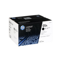 Produktbild för HP 05A - 2-pack - svart - original - LaserJet - tonerkassett (CE505D)