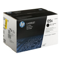 Produktbild för HP 05A - 2-pack - svart - original - LaserJet - tonerkassett (CE505D)