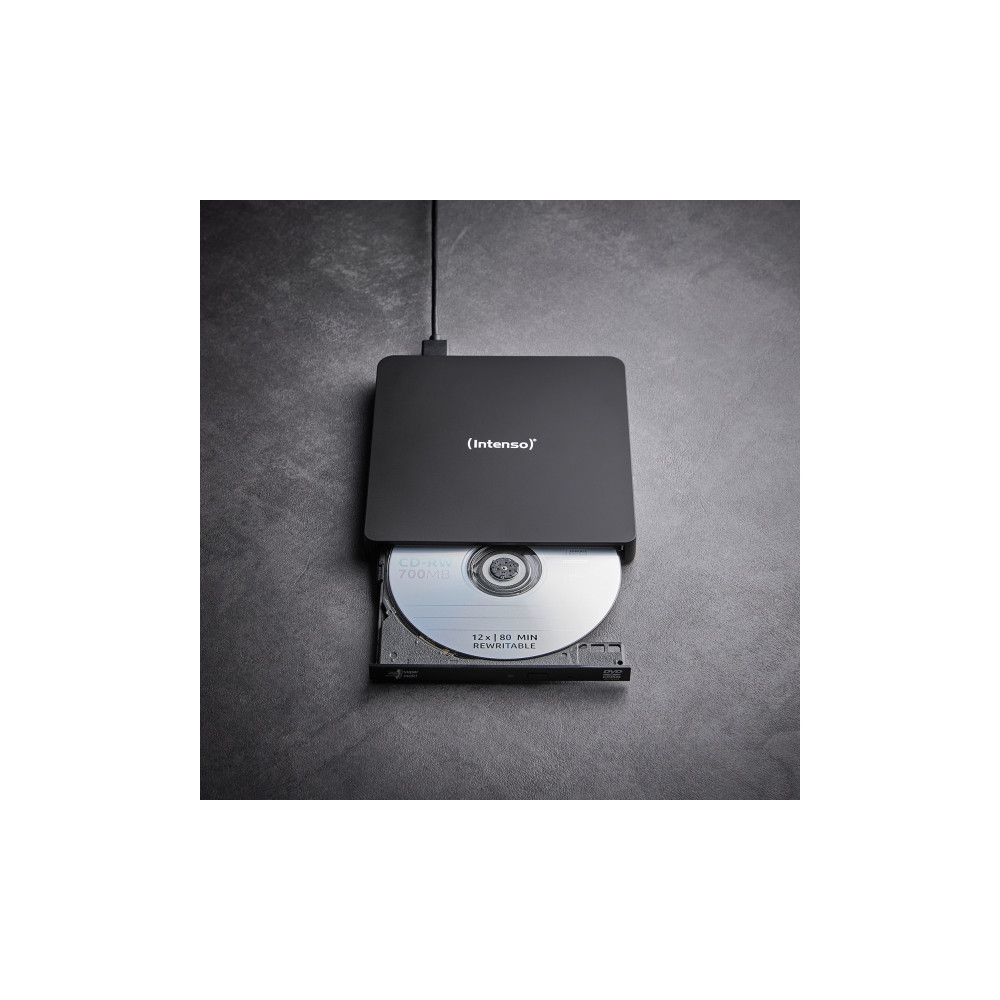 Produktbild för Intenso EOD 400D Slim - DVD±RW- (±R DL-) / DVD-RAM-enhet - USB 3.2 Gen 1 - extern