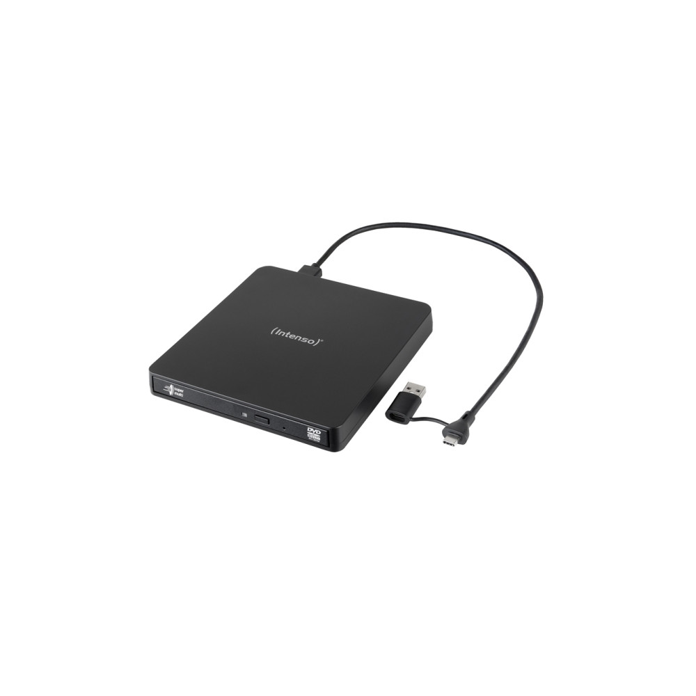 Produktbild för Intenso EOD 400D Slim - DVD±RW- (±R DL-) / DVD-RAM-enhet - USB 3.2 Gen 1 - extern