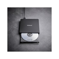 Produktbild för Intenso EOD 400D Slim - DVD±RW- (±R DL-) / DVD-RAM-enhet - USB 3.2 Gen 1 - extern