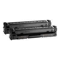 Produktbild för HP 201X - 2-pack - Lång livslängd - svart - original - LaserJet - tonerkassett (CF400XD)