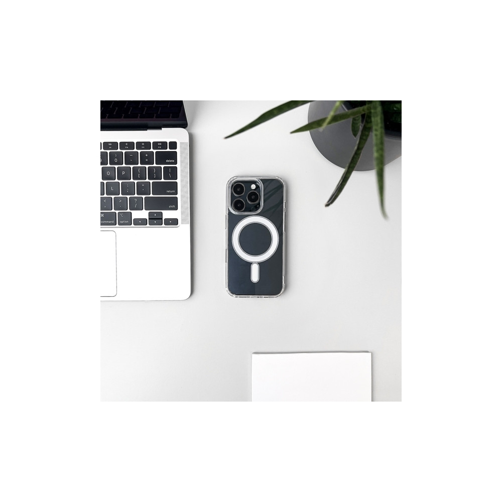 Produktbild för Hurtel Clear Case MagSafe transparent till iPhone 17 Pro Max