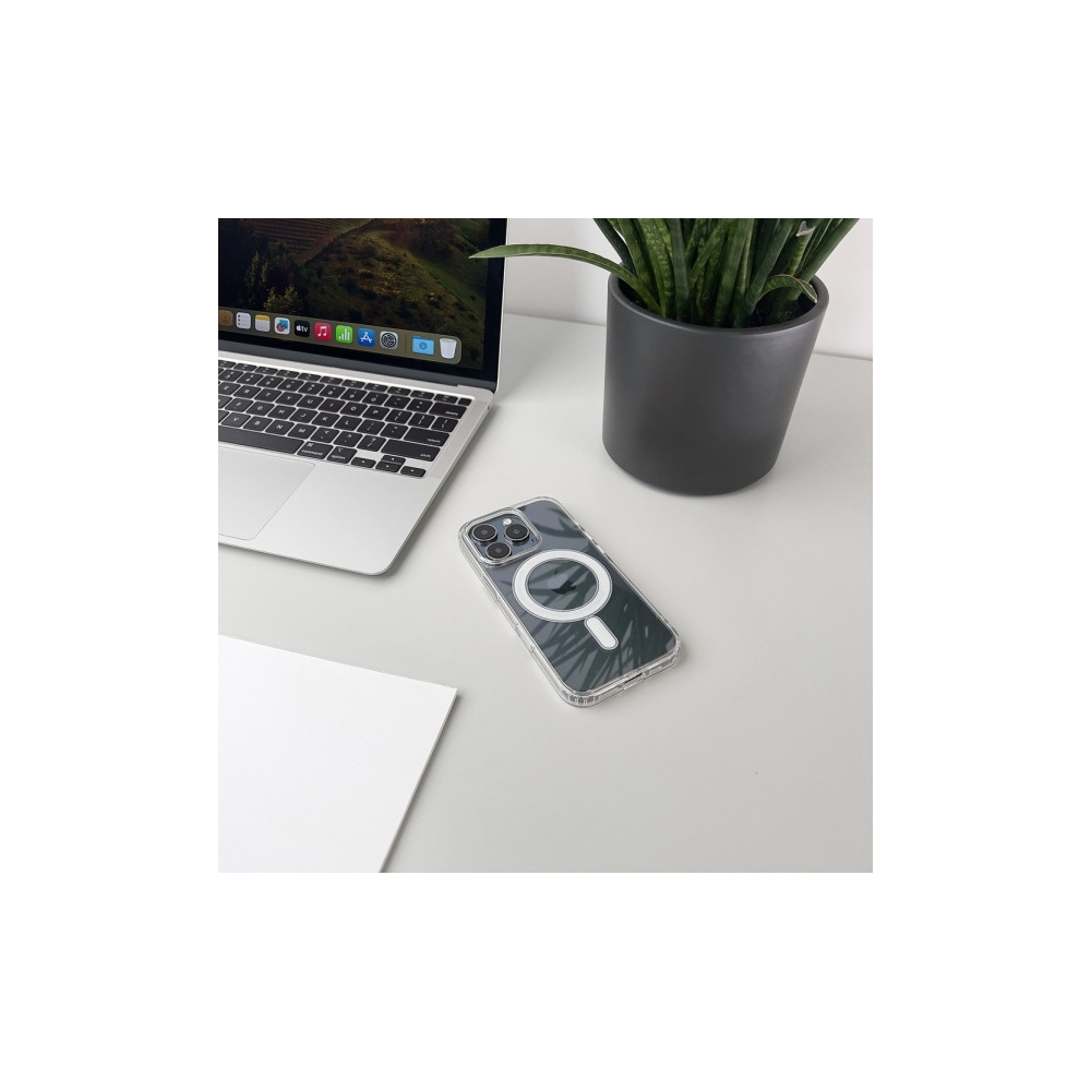 Produktbild för Hurtel Clear Case MagSafe transparent till iPhone 17 Pro Max