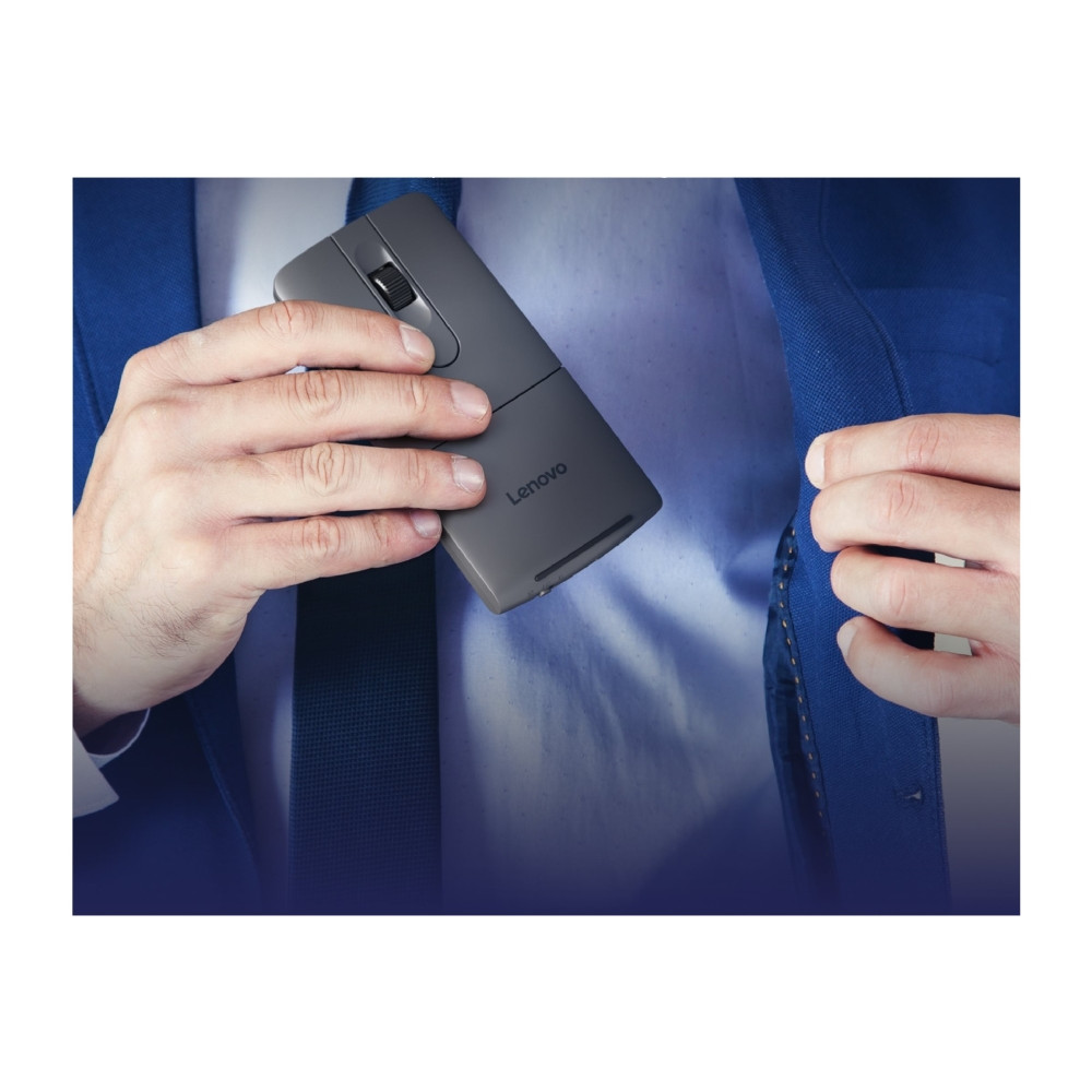 Produktbild för Lenovo ThinkPad - Aura Edition - mus - Presentatör - Bluetooth - thunder gray