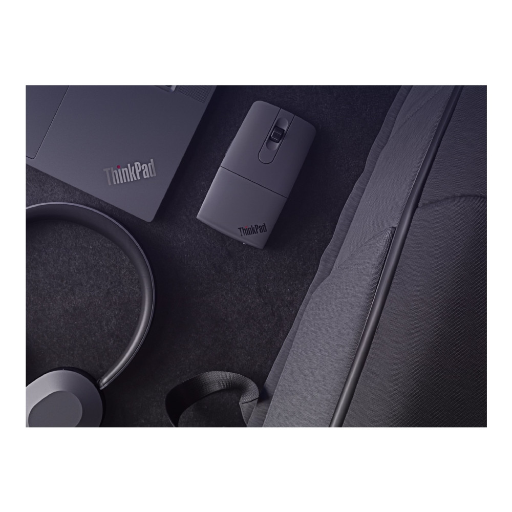 Produktbild för Lenovo ThinkPad - Aura Edition - mus - Presentatör - Bluetooth - thunder gray